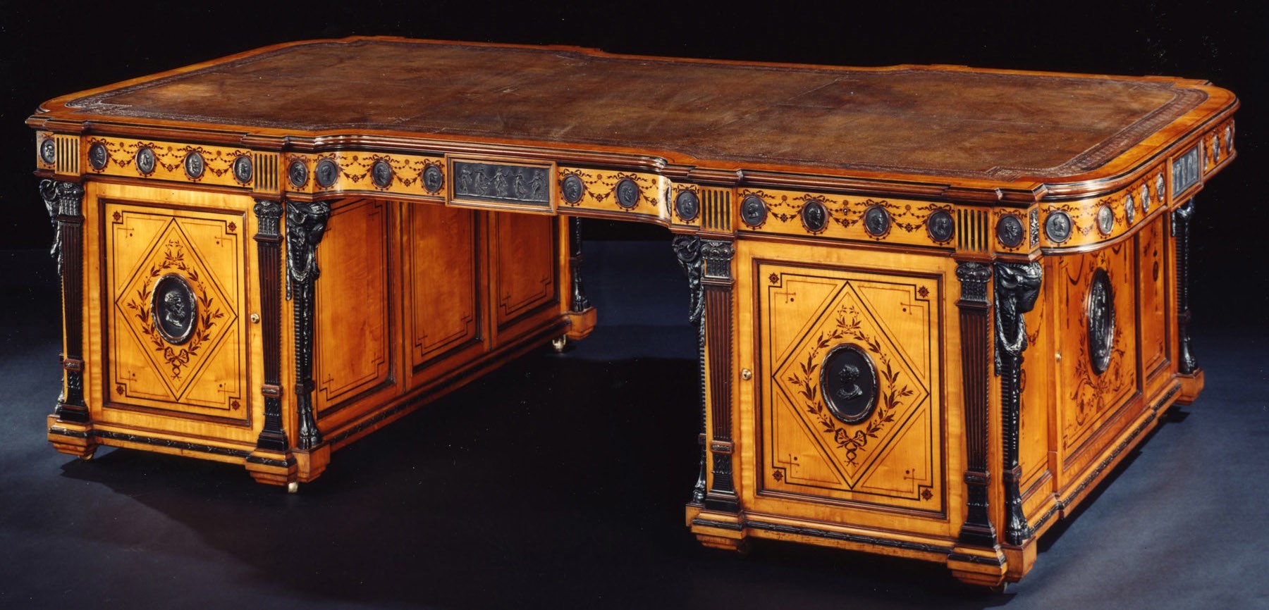 Brook House Wright and Mansfield Wedgwood desk