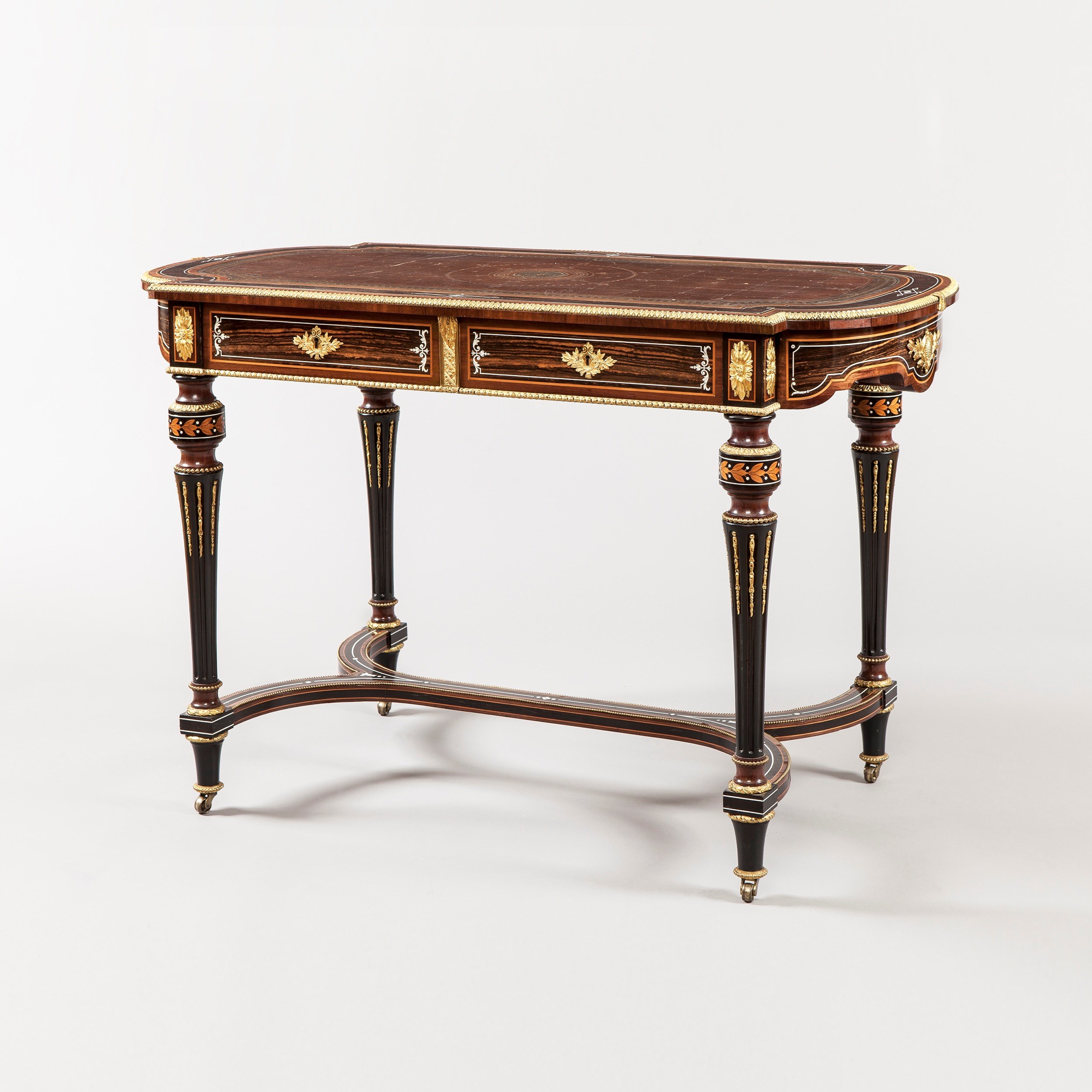 A Louis XVI Centre Writing Table in the Aesthetic Taste,  firmly attributed to Holland & Sons