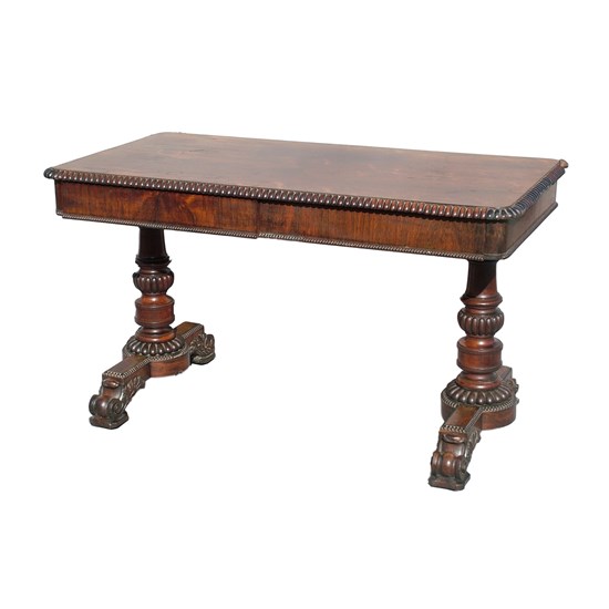 A Late Georgian Rosewood Writing Table Attributed to Gillows