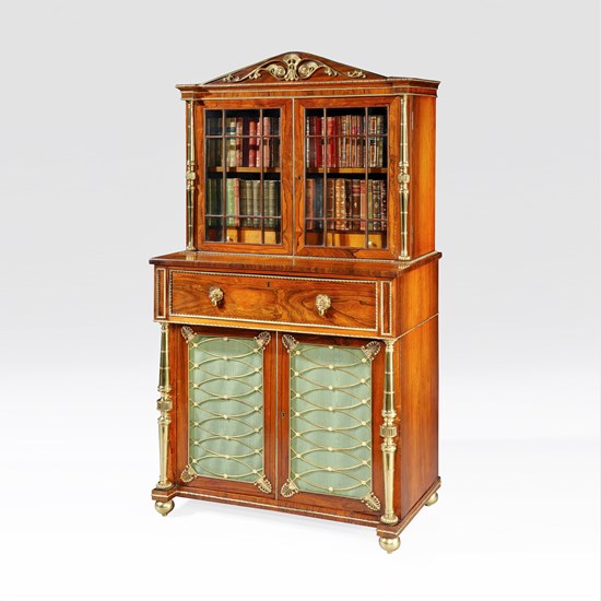 A Regency Period Secretaire Bookcase, Attributed to John McLean of London