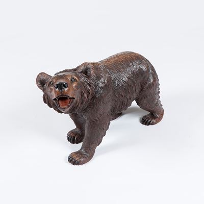 A Carved Wooden Bear from the 'Black Forest'