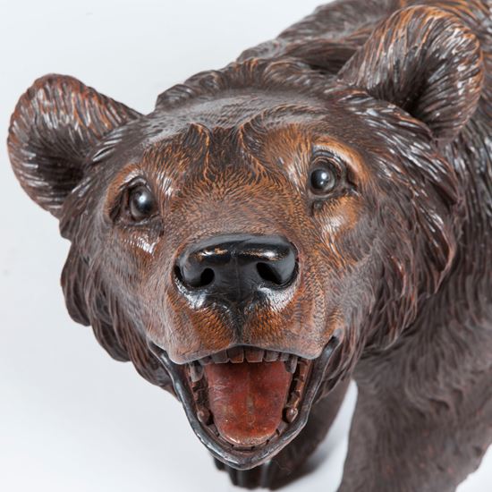 A Carved Wooden Bear from the 'Black Forest'