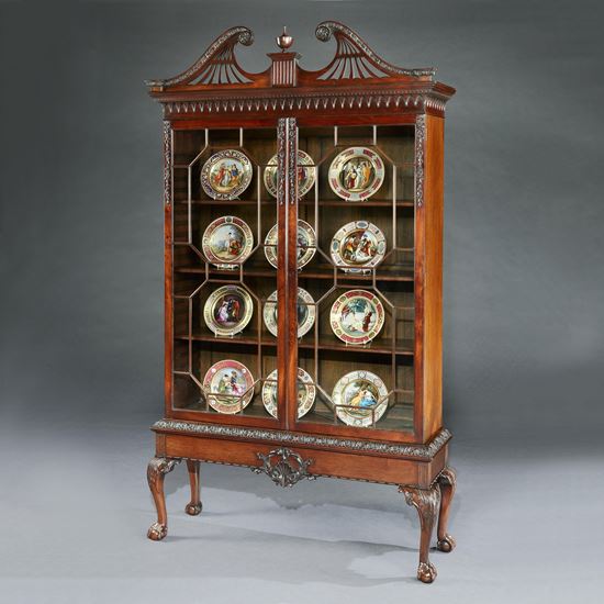 A Display Cabinet in the manner of Thomas Chippendale