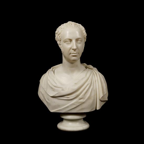A Portrait Bust by Lawrence MacDonald (1799-1878)