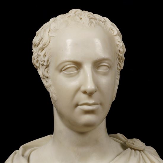A Portrait Bust by Lawrence MacDonald (1799-1878)