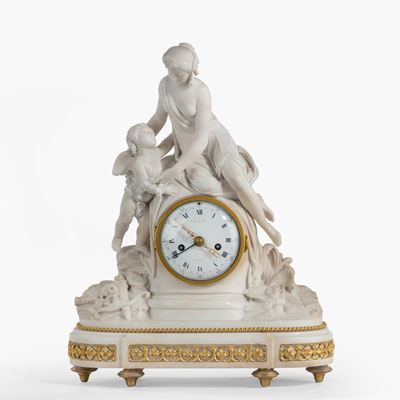 A Louis XVI Period Mantle Clock By Bruel of Paris
