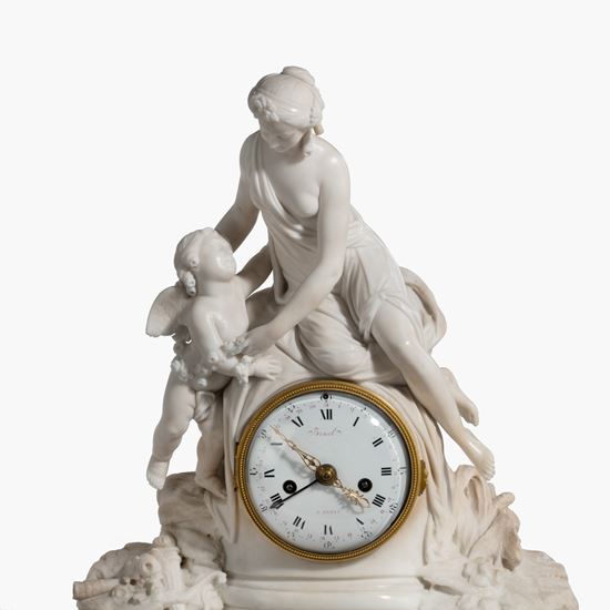 A Louis XVI Period Mantle Clock By Bruel of Paris