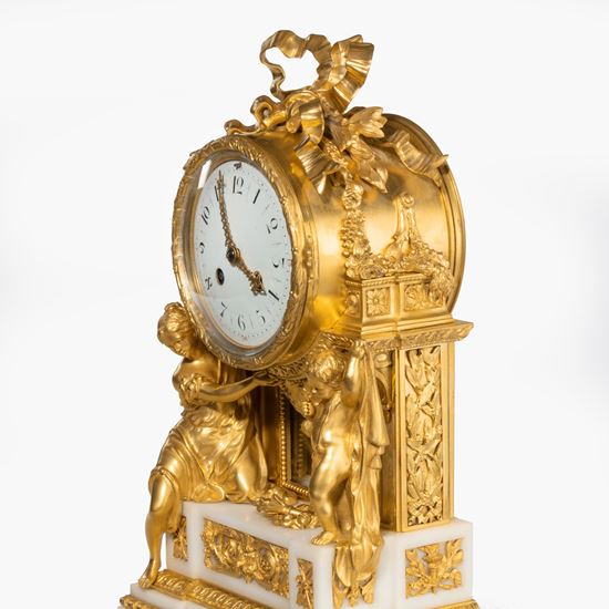 A Belle Époque Mantle Clock by Samuel Marti