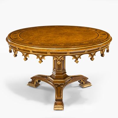 A Gothic Revival Table Made for Windsor Castle