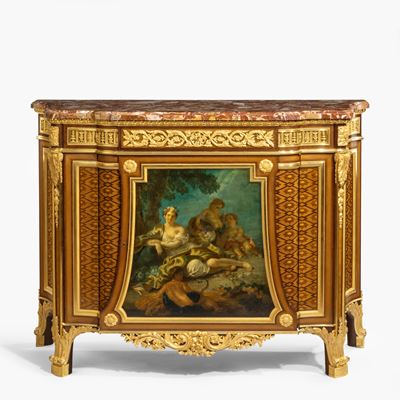 A Very Fine Commode By Henry Dasson