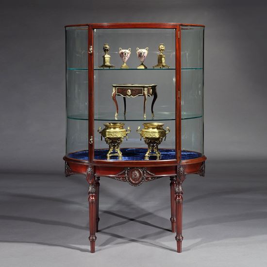 A Display Cabinet in the Adam manner By F. Sage & Co