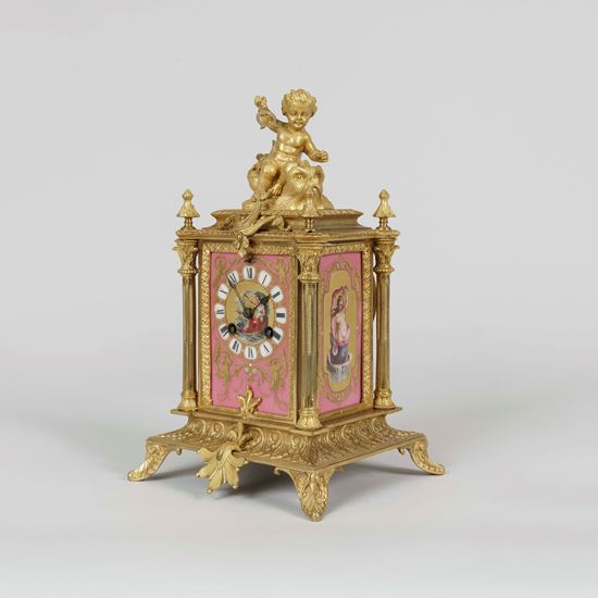 A Table Clock in the Louis XVI Manner  By Japy Frères
