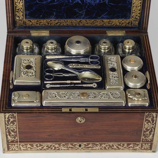 A George IV Dressing Case By J. Corfield