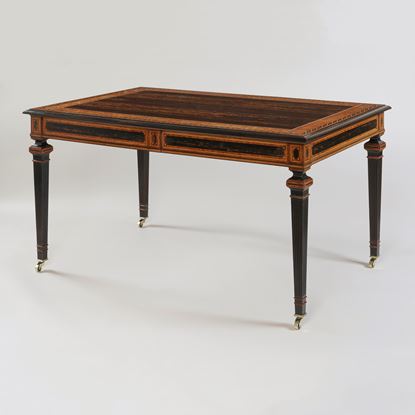 A Magnificent Library Table Attributed to Jackson & Graham