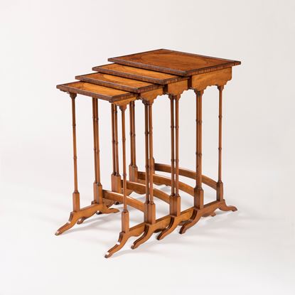 An Elegant Quartetto Nest of Tables