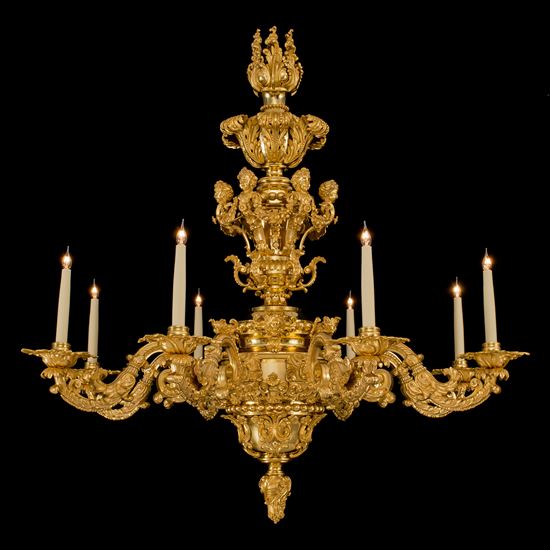 A Late Georgian Chandelier by Messenger & Phipson