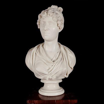 A Neoclassical Portrait Bust By L.A. Goblet