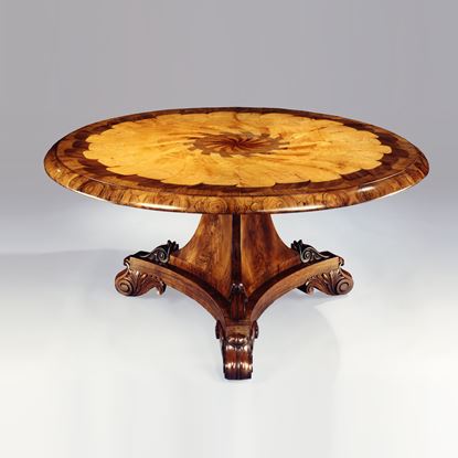A Remarkable late Georgian Circular Table