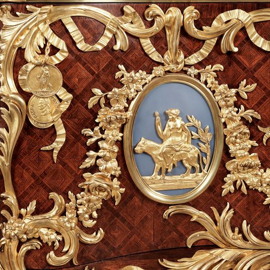 A Commode à Vantaux in the Louis XV Manner