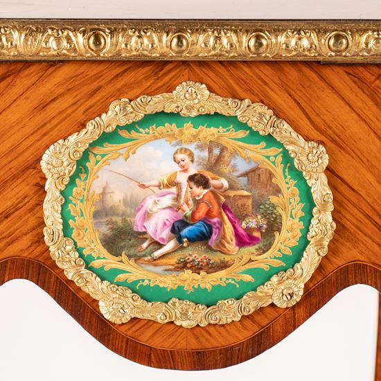 A Pair of Occasional Tables in the Louis XV Transitional Taste
