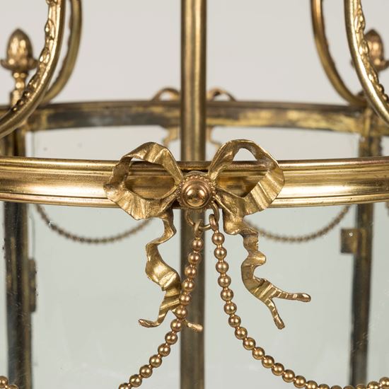 A Good Hall Lantern in the Louis XVI Manner
