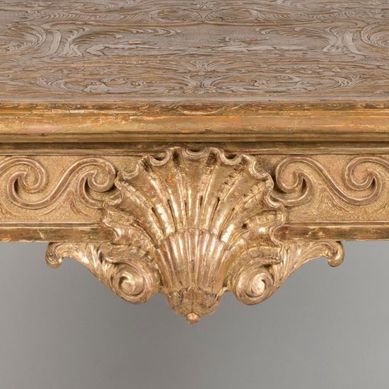 A Handsome Gilt Console Table of Early Georgian Style