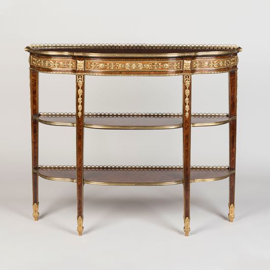 A Rare and Exceptional Pair of Console Tables By Blake of London