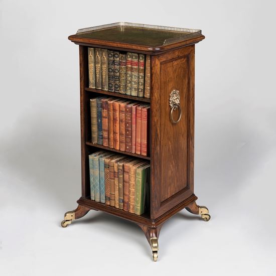 A Rare Regency Period Free-Standing Bookcase