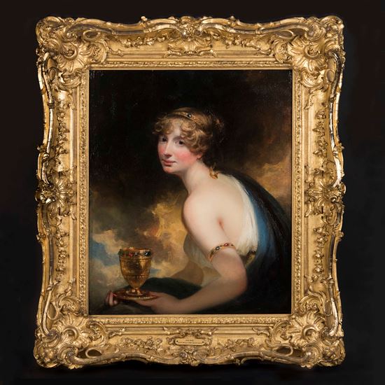 Hebe: the Goddess of Youth By Sir William Beechey