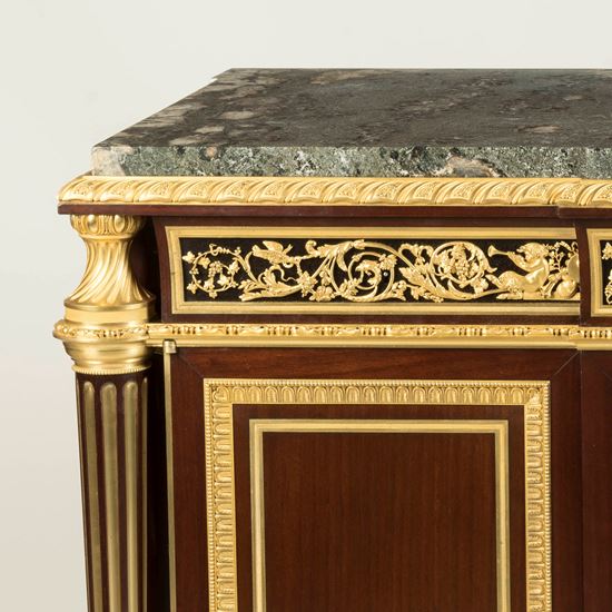An Important Louis XVI Style Commode By Henry Dasson