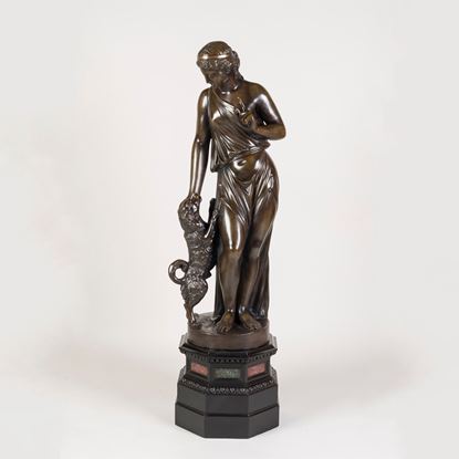 A Neo-Classical Patinated Plaster Figure