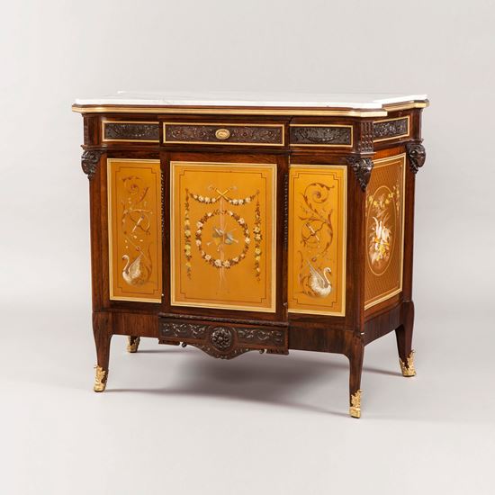 A Cabinet in the Louis XVI Manner By James Shoolbred & Co of London