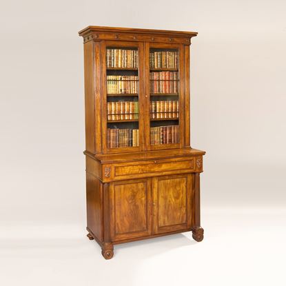 A Good Regency Secretaire Bookcase