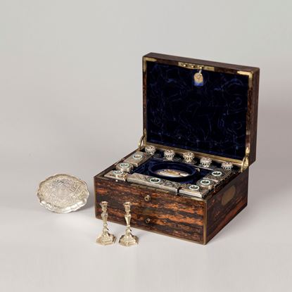 A Mid Nineteenth Century Lady’s Travelling Dressing Case