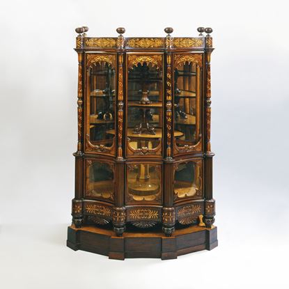 A Very Fine Viennese Display Cabinet