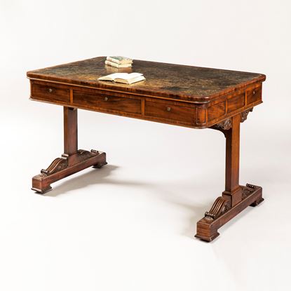 An Elegant Example of a Writing Table of the George IV Period