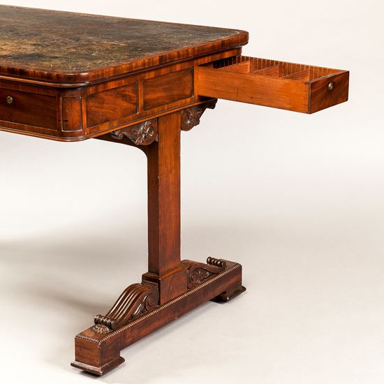 An Elegant Example of a Writing Table of the George IV Period