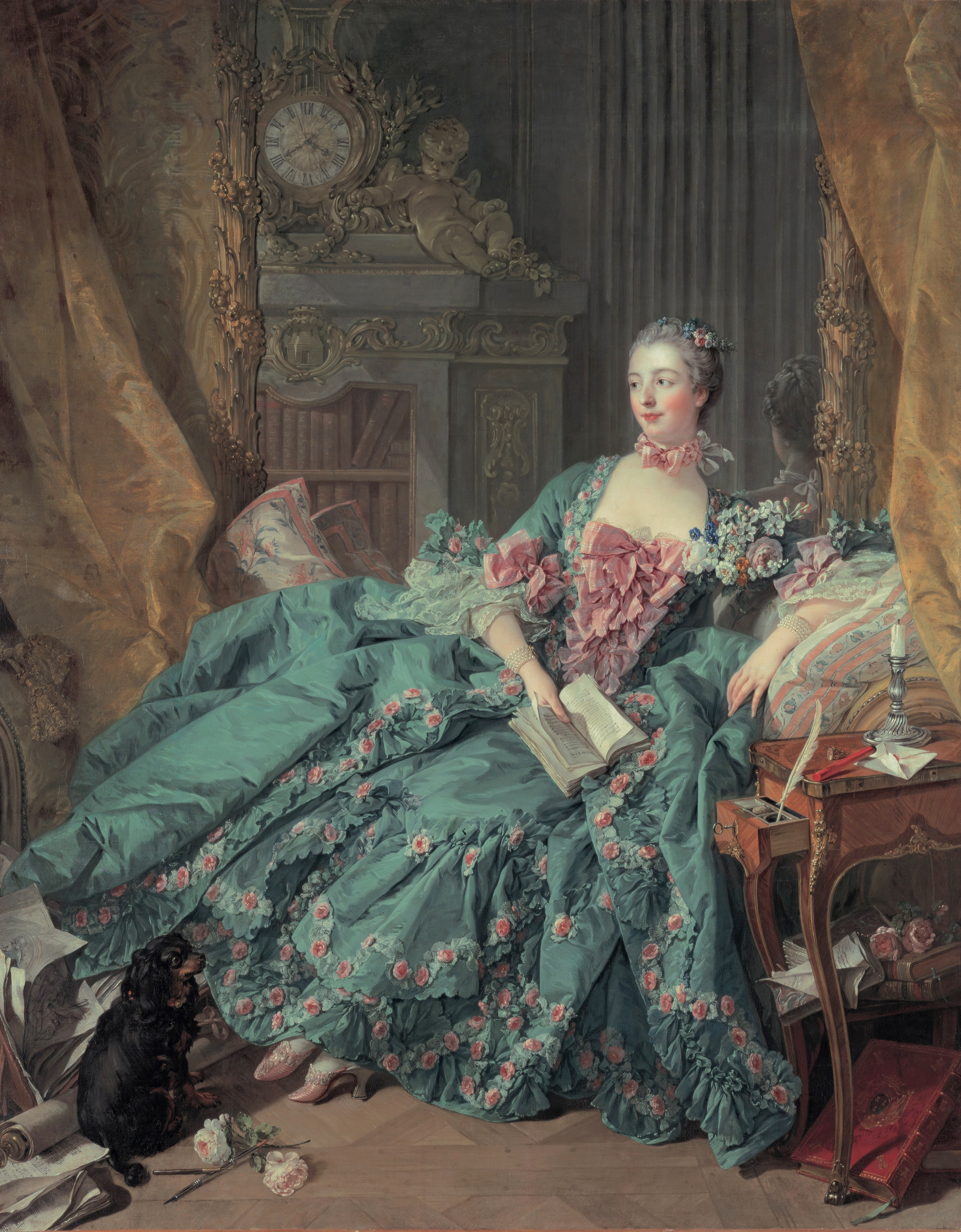 Portrait of Madame de Pompadour