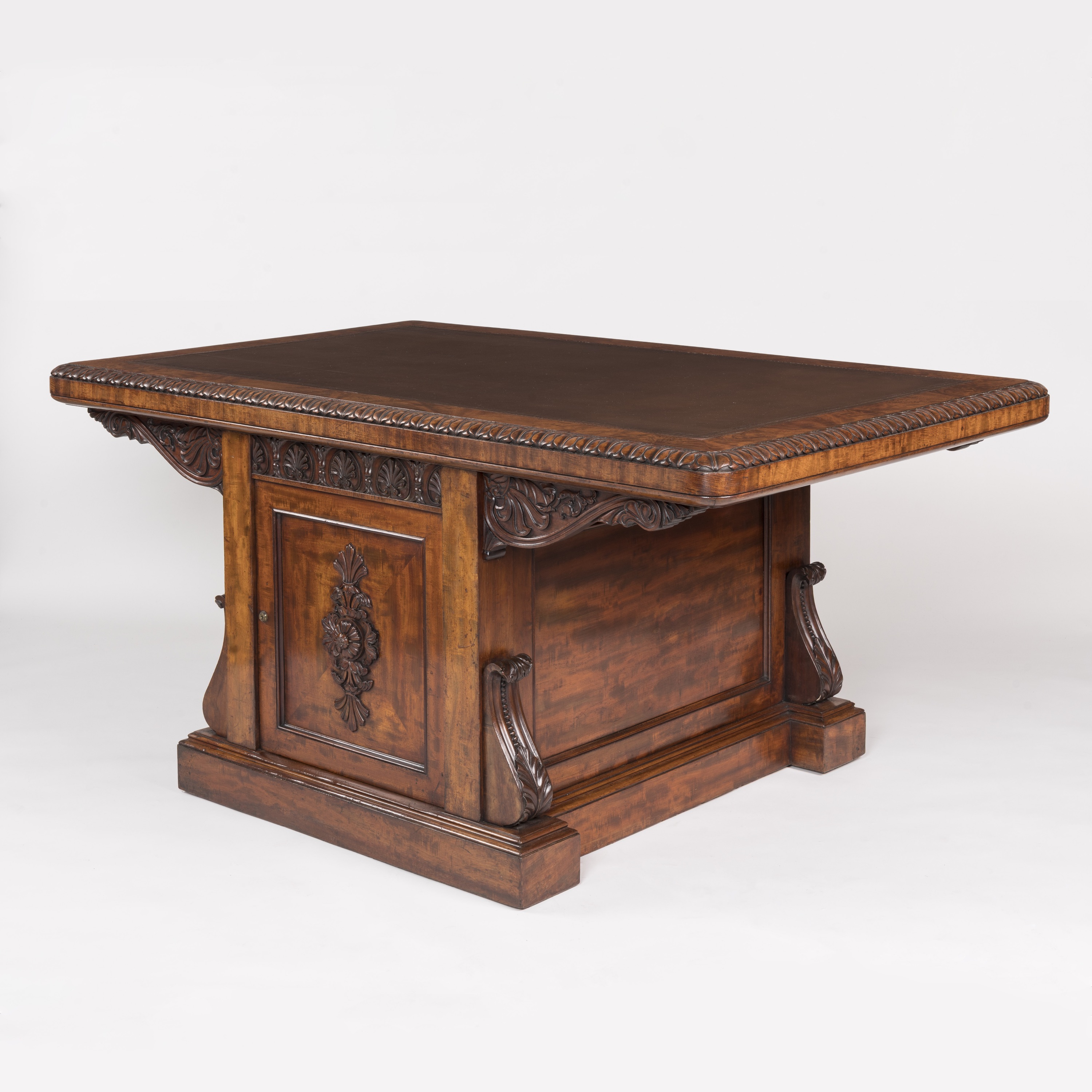 A Most Unusual William IV Library Table