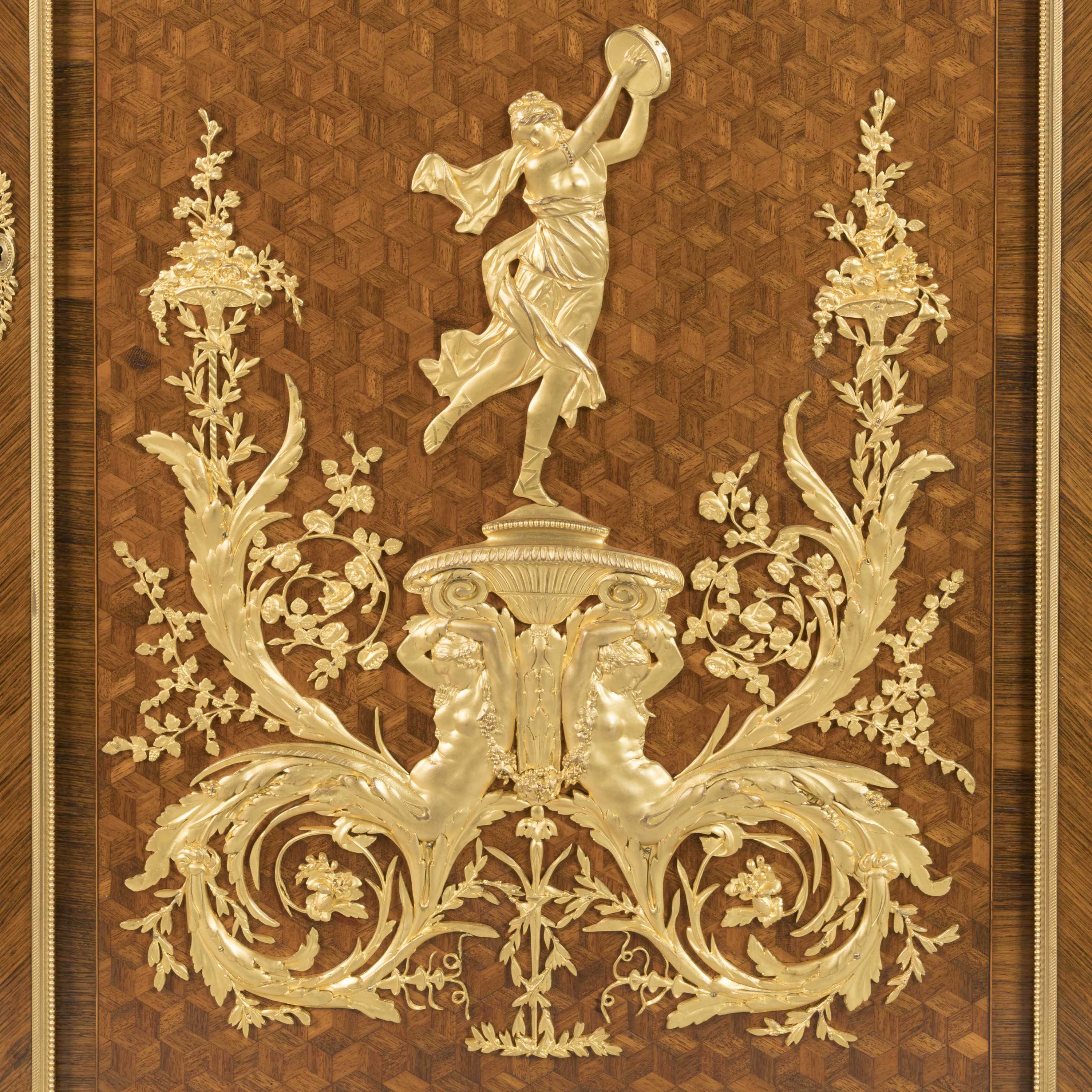 An Exceptional Louis XVI Style Vitrine Cabinet