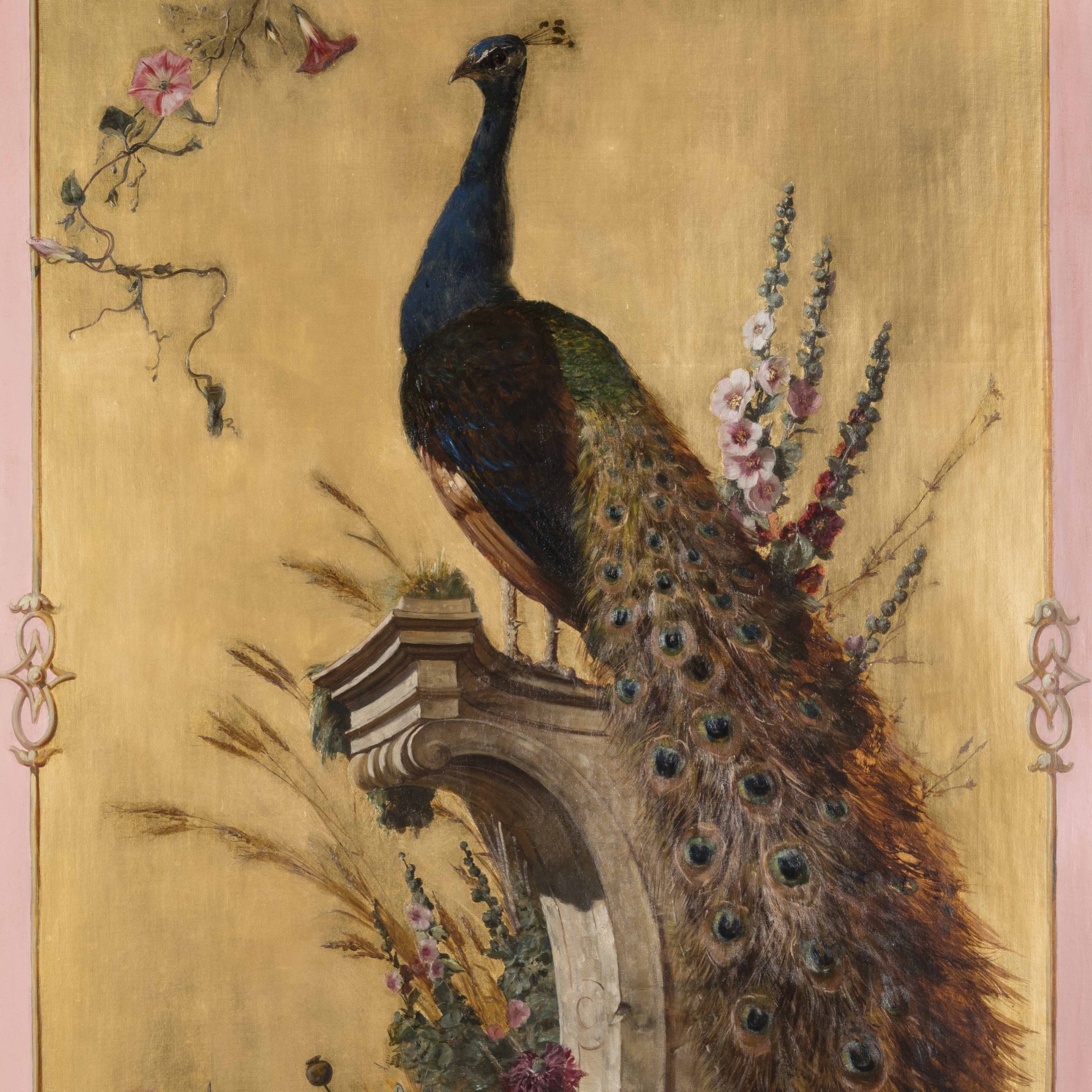 An Important and Rare Suite of Napoleon III Painted Panels