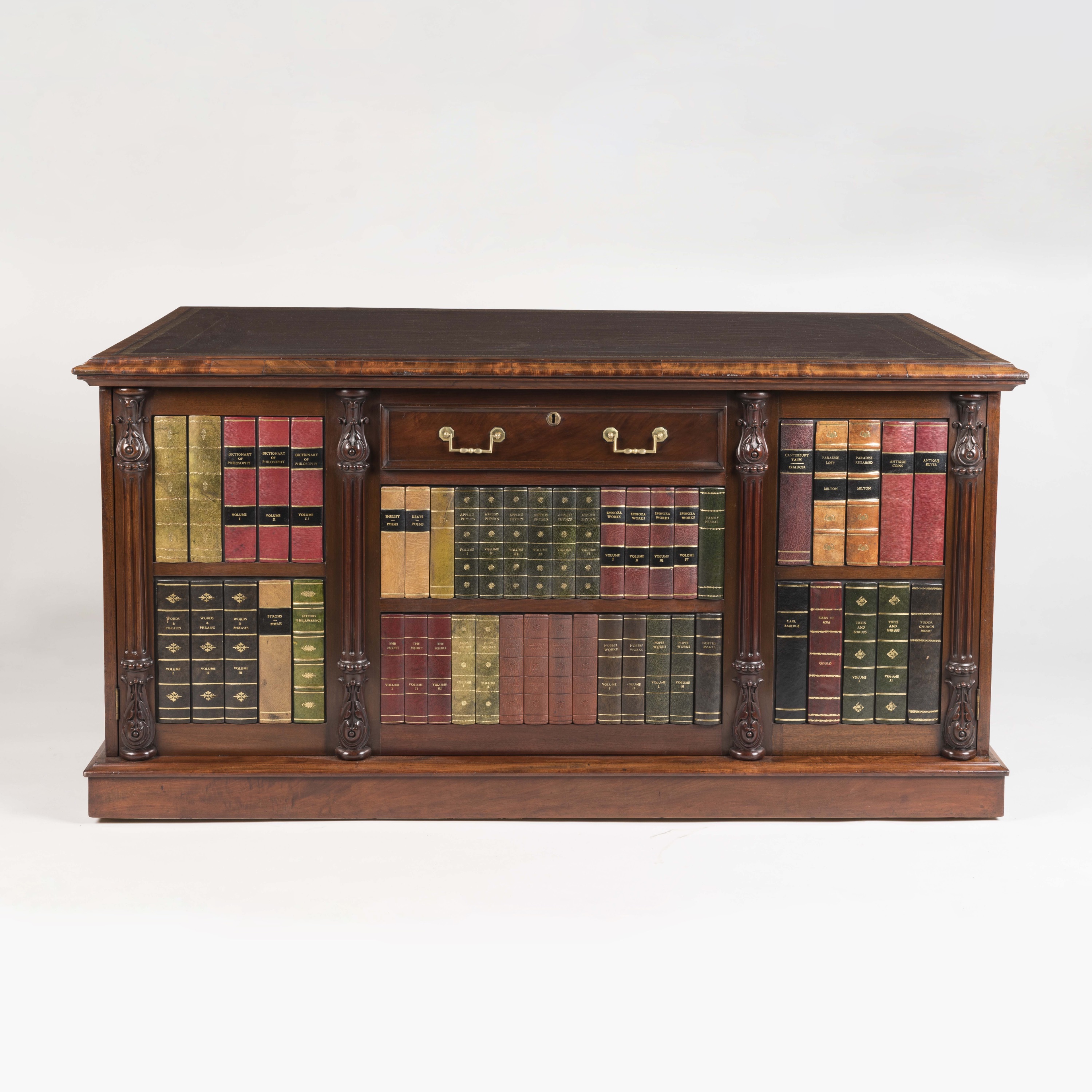 A William IV Mahogany Pedestal Desk