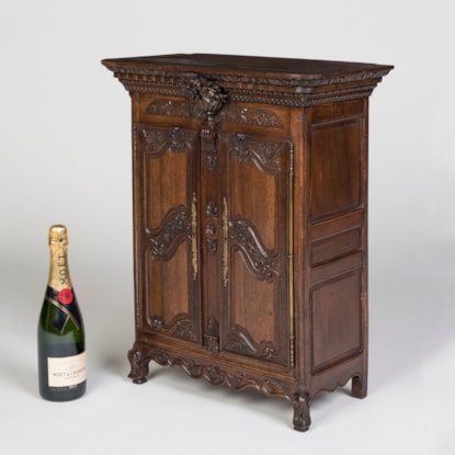 A Very Fine French Miniature Armoire