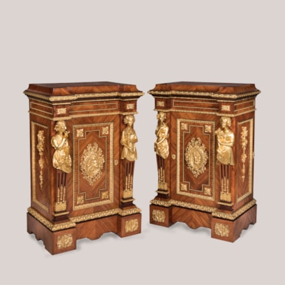 An Important Pair of Cabinets By Grohé Frères of Paris