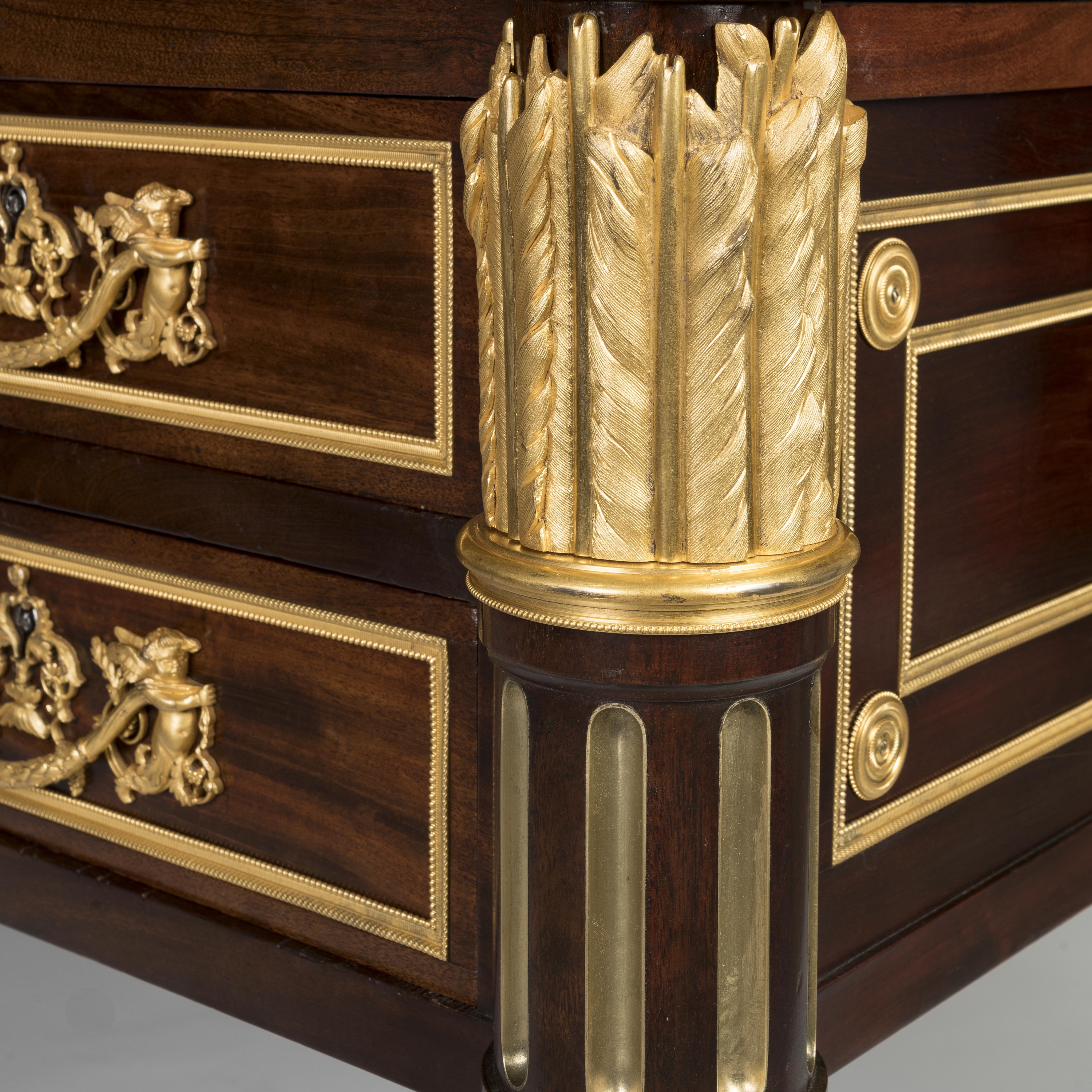 A Fine Louis XVI Style Bureau Plat