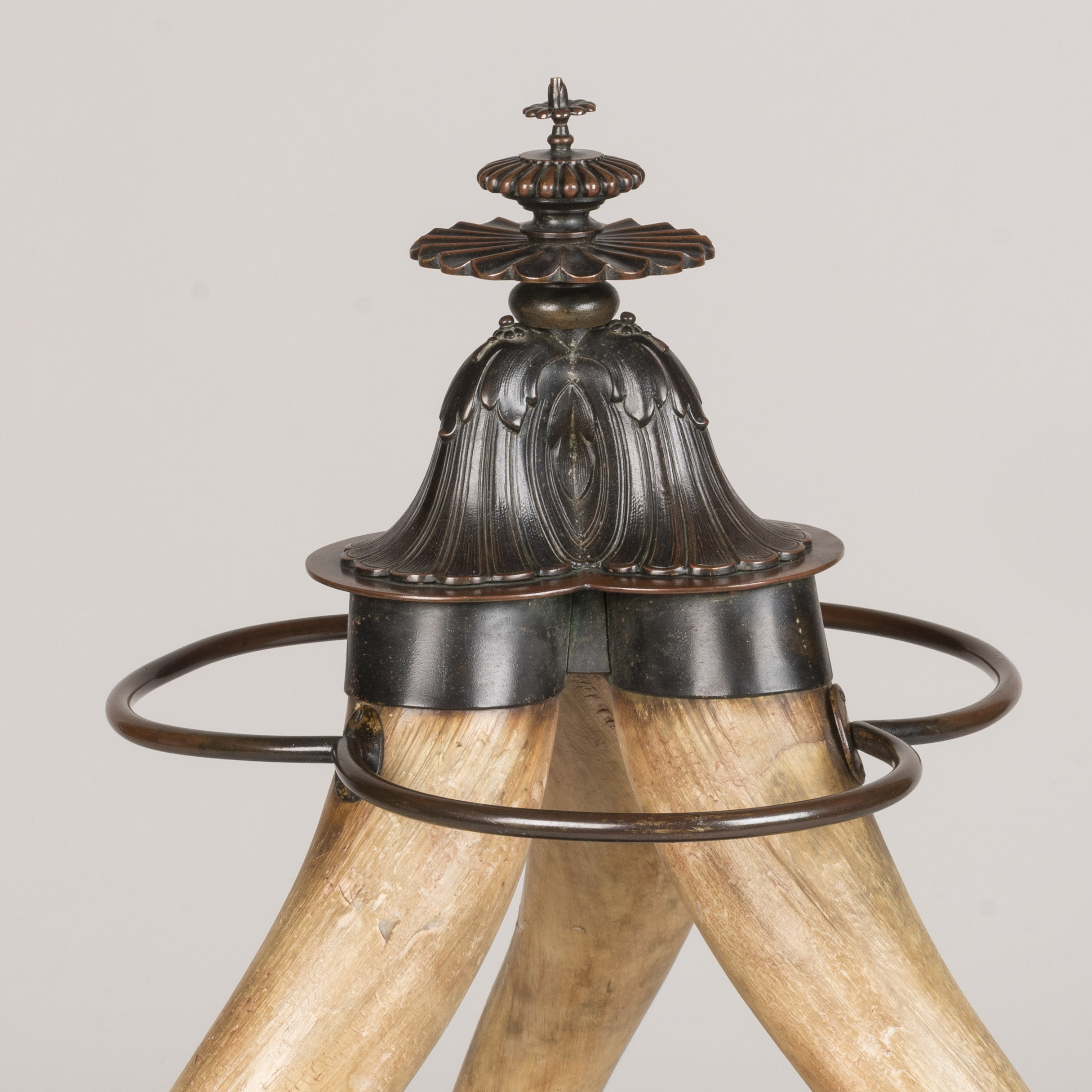 A Striking 19th Century Longhorn Stick Stand