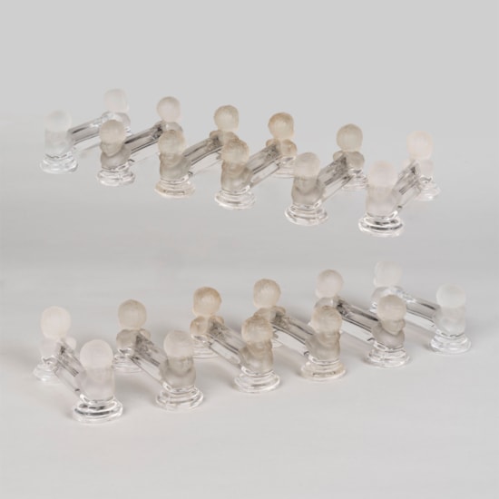 A Set of 12 Knife Rests