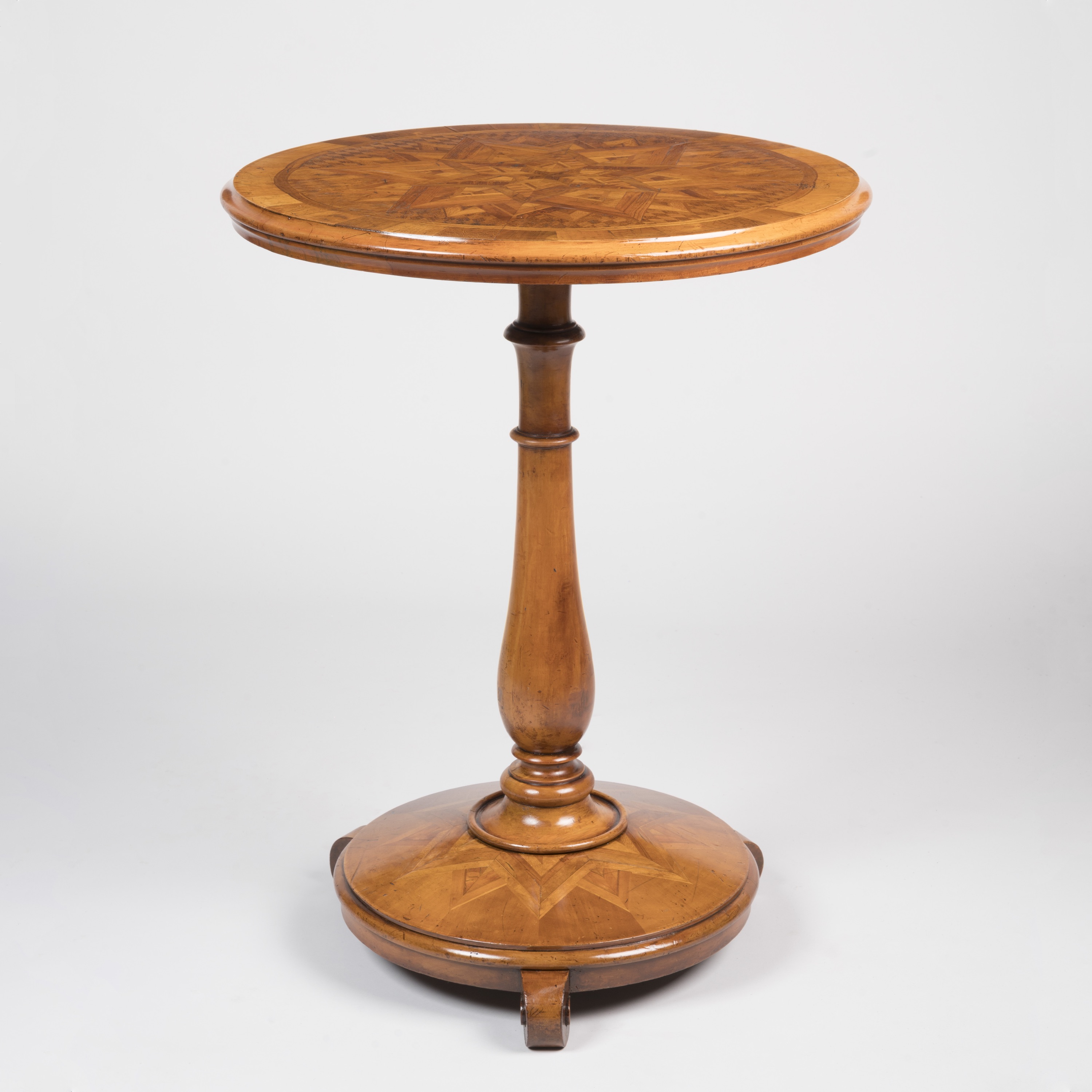 An Extremely Rare Specimen Wood Table By Anton Seuffert of New Zealand