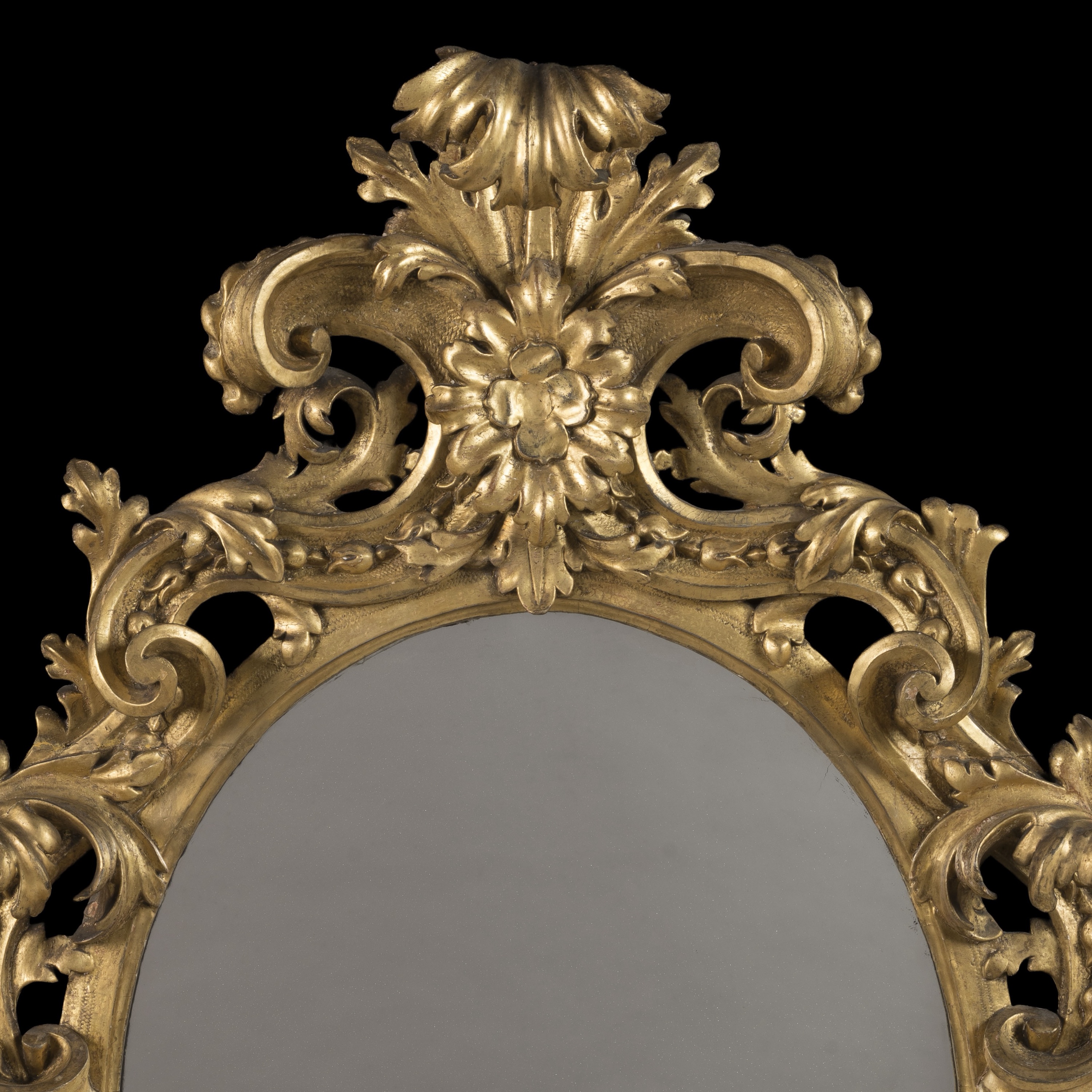 A Fine Pair of Italian Giltwood Mirrors