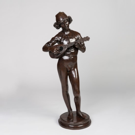 The Florentine Singer By Paul Dubois